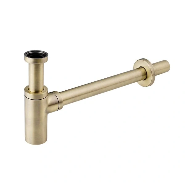 Сифон для раковины Lemark бронза - фото 1