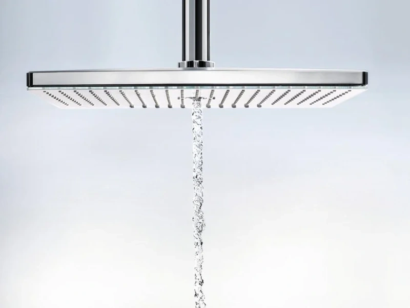 Верхний душ Hansgrohe Rainmaker Select черный/хром, современные, hi-tech - фото 4