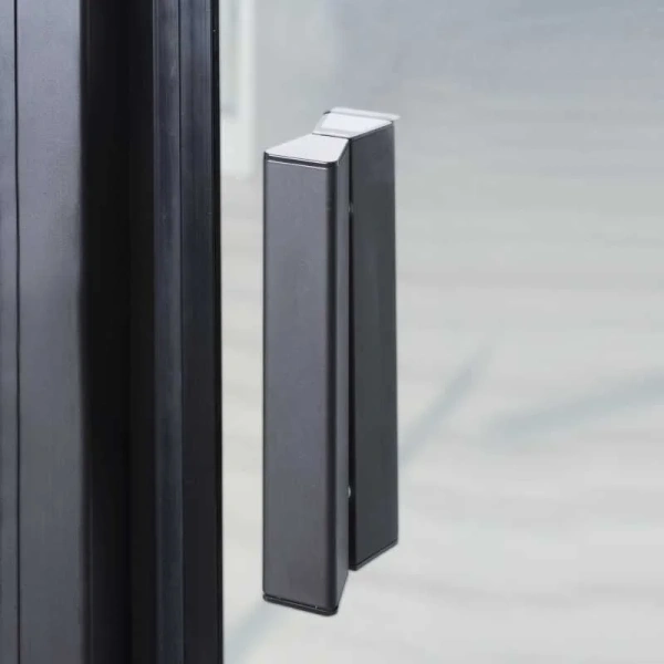 Душевой уголок WasserKRAFT Elbe 90х100 см профиль черный, с низким поддоном - фото 9