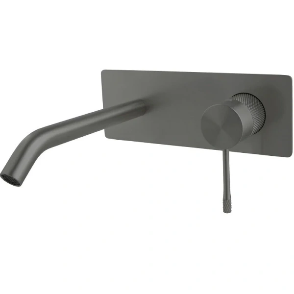 Смеситель для раковины Allen Brau Priority 5.31D03-MG, графит браш - фото 1