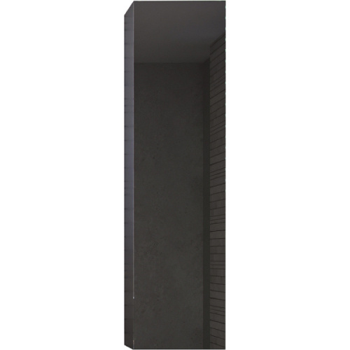 Шкаф-пенал подвесной Velvex Felay 33 см черный глянцевый - фото 2