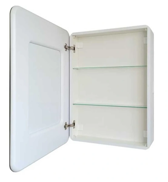 Зеркальный шкаф с подсветкой Art&Max Platino 60 см левосторонний, современные, hi-tech - фото 4