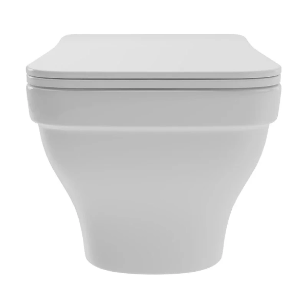 Унитаз подвесной Aqueduto ESTETA белый глянцевый, с горизонтальным, прямым выпуском, с прямым выпуском - фото 7