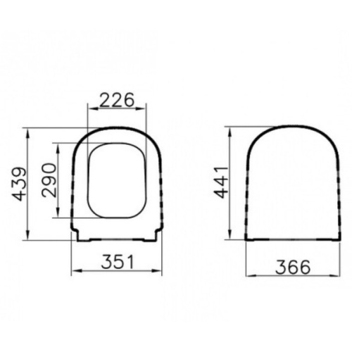 Унитаз VitrA D-Light 5910B003-1086 - фото 3