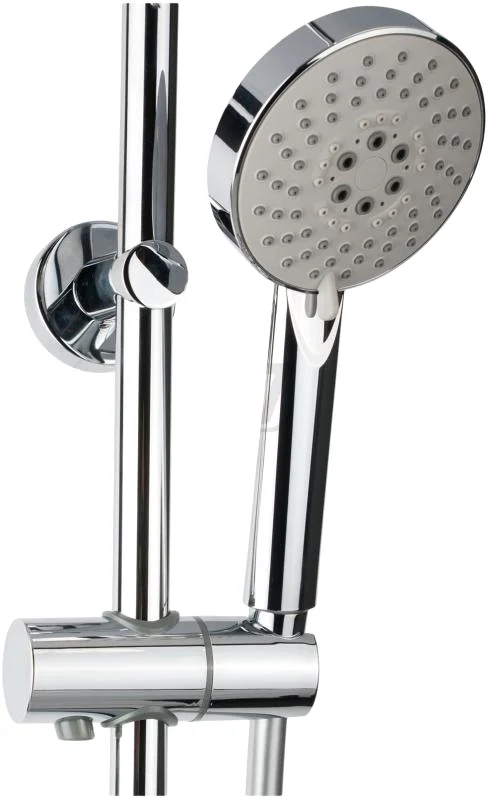 Душевая колонна с термостатическим смесителем для ванны Bravat Waterfall F639114C-A2-RUS, с изливом - фото 5