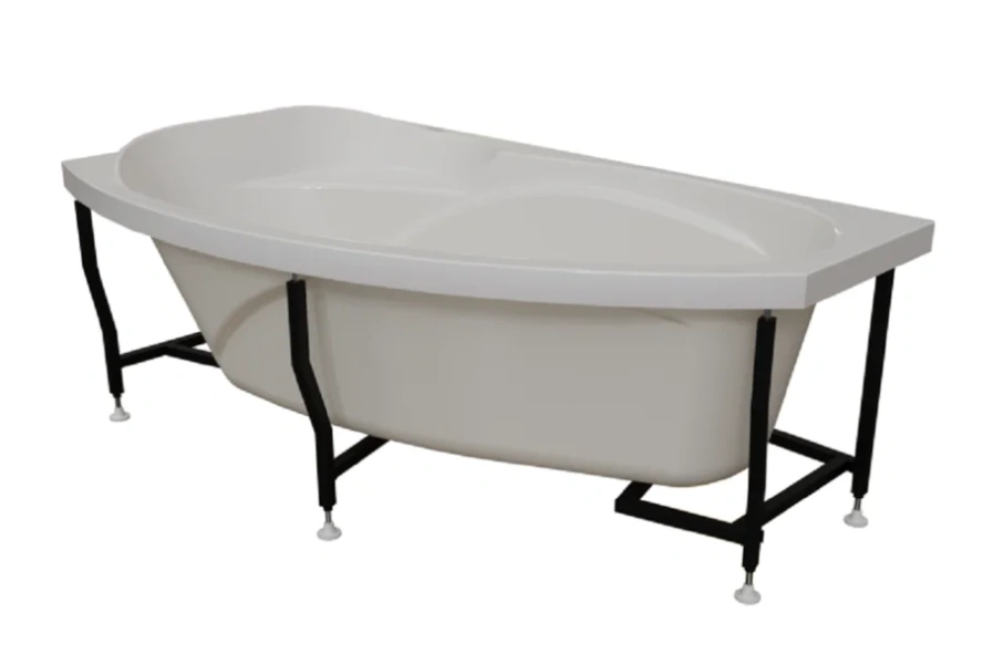 Акриловая ванна Радомир София 2-01-0-1-1-223/2-01-0-2-1-223, 169 х 99 см, L/R, с каркасом, белая, в наличии - фото 9