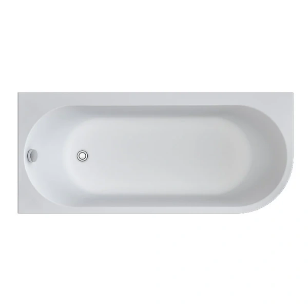 Ванна акриловая 1MarKa Alisa 01али1775лкп/01али1775пкп, 170 x 75 см, левая/правая, цвет белый - фото 2