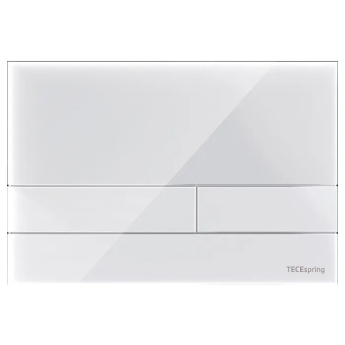 Клавиша смыва Tece TECEspring square белая - фото 1