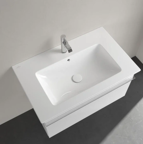 Pаковина полувстраиваемая Villeroy & Boch Venticello 41048L 80 см, накладные (на столешницу), пристенные - фото 3