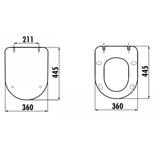 Унитаз подвесной Creavit Free белый глянец - фото 3