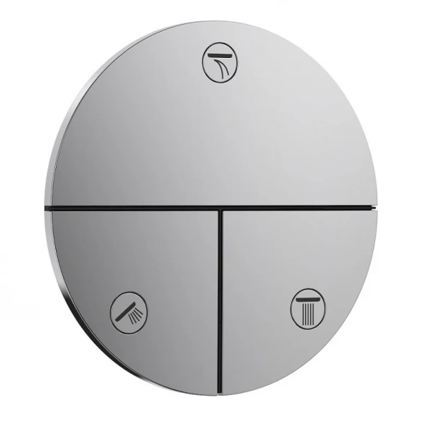 Переключатель потоков Hansgrohe ShowerSelect черный матовый - фото 3