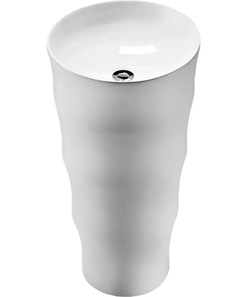 Раковина напольная Ceruttispa Alessia 42 см белая - фото 1