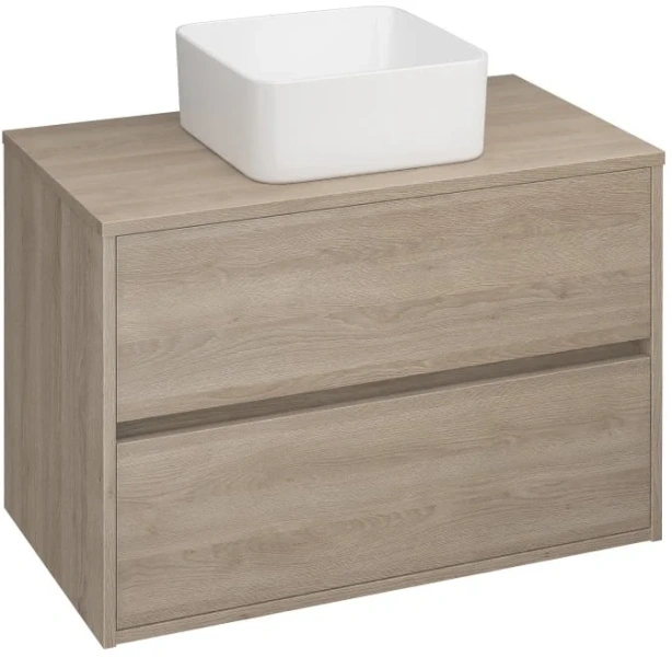 Раковина Cersanit Crea 35 см белая - фото 3