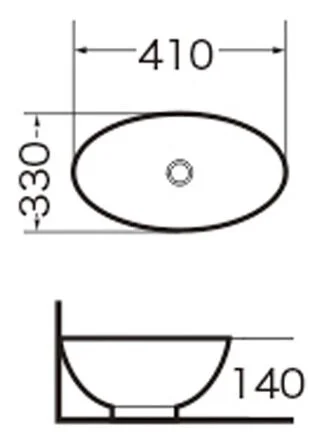 Раковина Grossman 41 см белая - фото 2