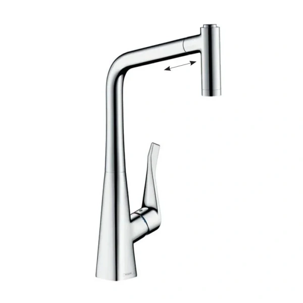 Смеситель для кухни Hansgrohe Metris хром - фото 1