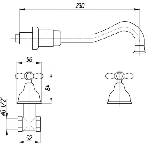Смеситель для раковины Migliore Princeton Plus ML.PRP-8069 - фото 4