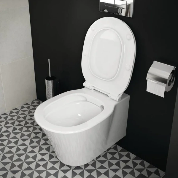 Унитаз подвесной Ideal Standard Connect Air безободковый - фото 4