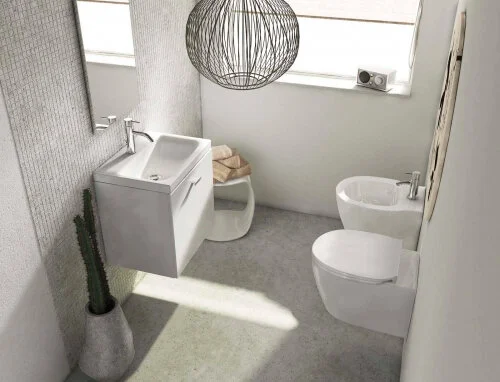 Унитаз подвесной Ideal Standard CONNECT белый, с антивсплеском index_1 - фото 10