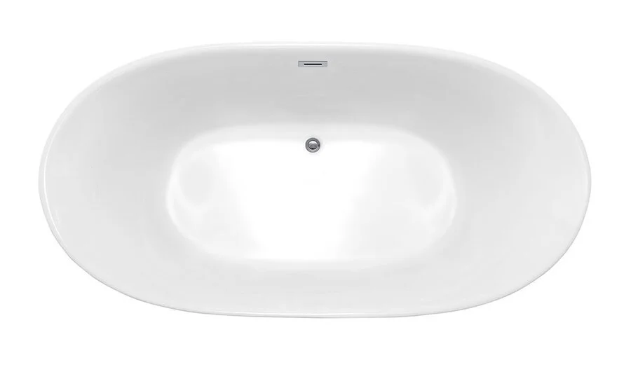 Ванна акриловая Vincea 170x80 см белая матовая - фото 4