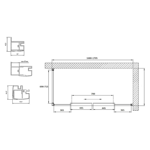 Схема, 170 см - фото 2