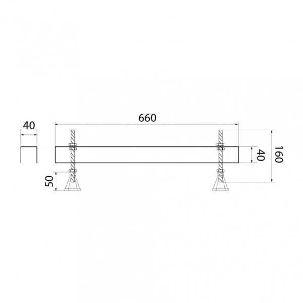 Ножки для ванны Niagara универсальные - фото 2