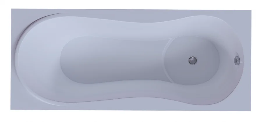 Ванна акриловая Акватек Афродита 150x70 см слив слева - фото 1