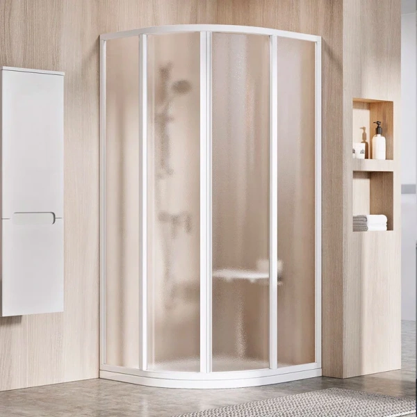 Душевой уголок Ravak Supernova 3114O 80x80 см полукруглый