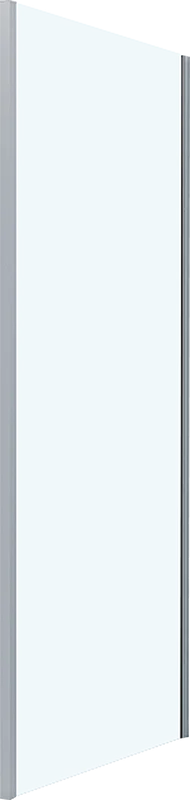 Душевая перегородка IDDIS Zodiac 80 см глянцевый алюминиевый профиль - фото 1