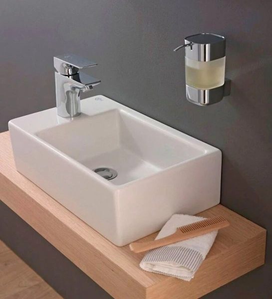 Раковина Ideal Standard Strada 45 см асимметричная, без перелива - фото 3