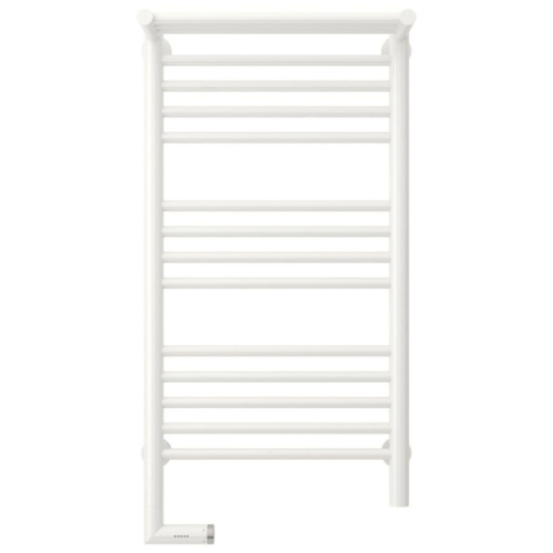 Полотенцесушитель электрический левый, с полкой цвет белый Сунержа Богема 2.0 800х400, по запросу - фото 2