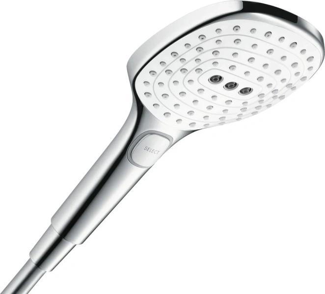 Душевая система Hansgrohe Raindance Select 27113400 хром-белый, с изливом - фото 5