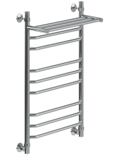 Полотенцесушитель водяной Ника Trapezium 80x40 см хром - фото 1