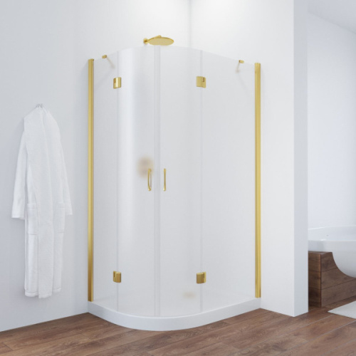 Душевой уголок Vegas-glass AFS-F 120х100, прозрачные, матовые - фото 8