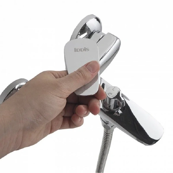 Смеситель для ванны IDDIS Zodiac с керамическим дивертором, недорогие, с душевой лейкой - фото 5