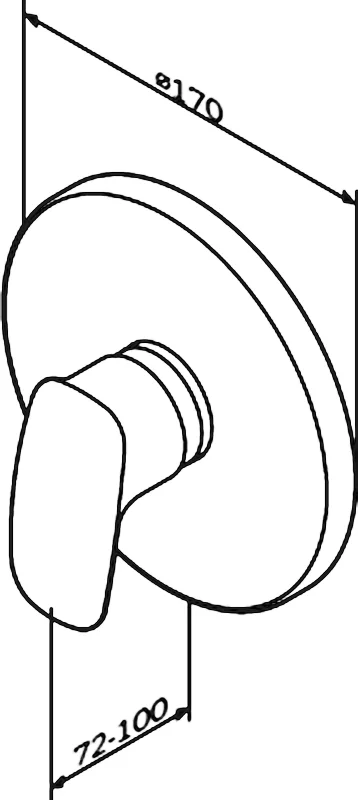 Смеситель для душа AM.PM Spirit 2.1 F71A75000, в наличии - фото 8