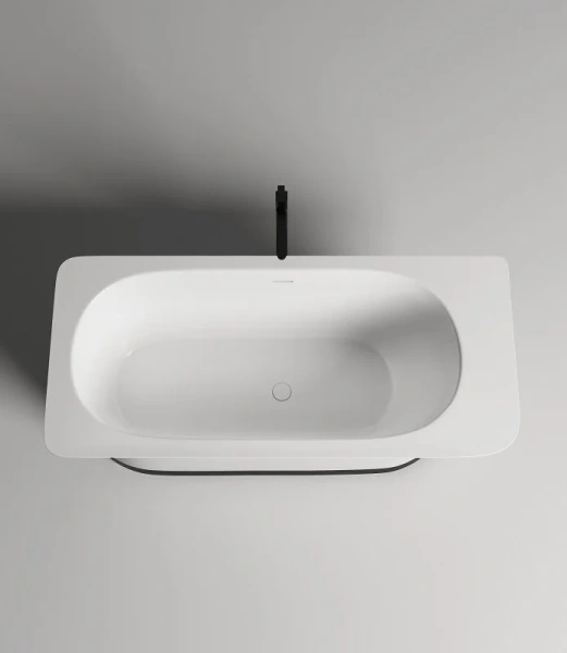 Ванна из искусственного камня Salini Ninfea 102721 180x82 см отдельностоящая