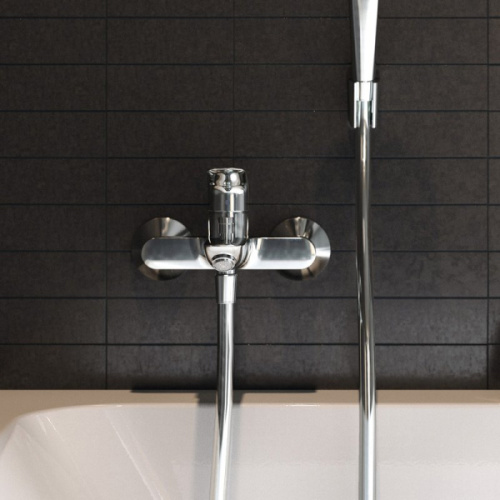 Смеситель для ванны Hansgrohe Logis хром - фото 2