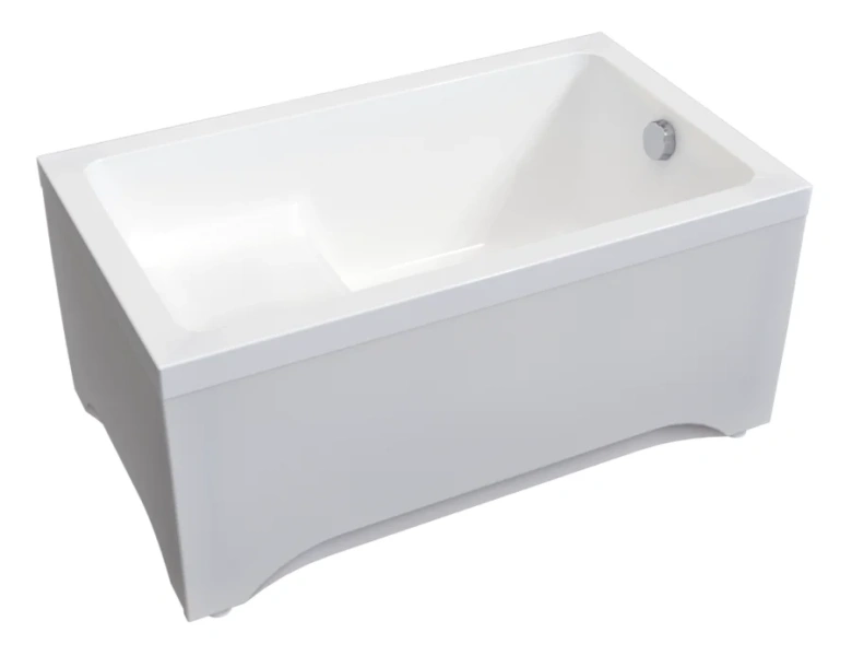 Акриловая ванна Радомир Джоанна 2-01-0-0-1-253Р, 120 x 70 см, каркас разборный в комплекте, белая - фото 4