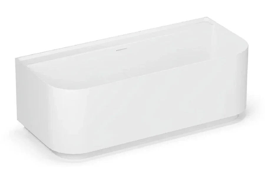 Ванна из искусственного камня Belux Атланта ВА-1700, 4810924287359, 170 x 75 см, с подставкой и подсветкой, белый - фото 1
