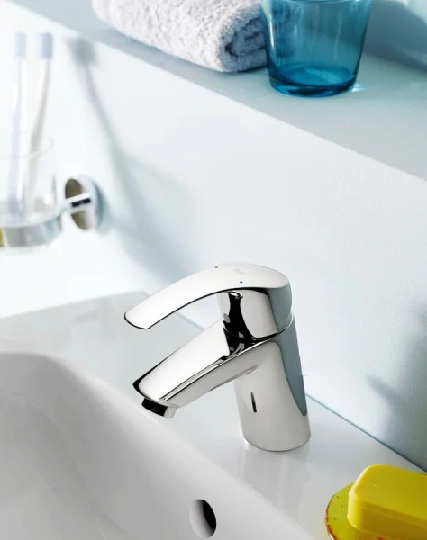 Смеситель для раковины Grohe Eurosmart 32154002 - фото 3