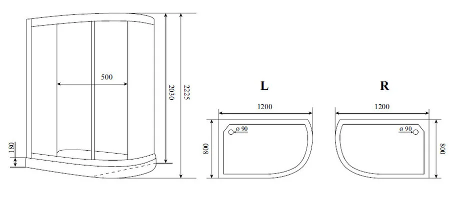 Душевая кабина Timo Ilma ILMA-902 - фото 3