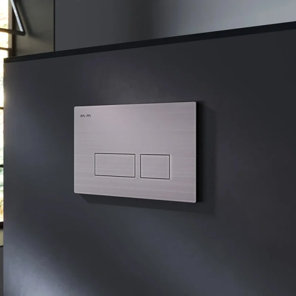 Инсталляция для унитаза Am.Pm Pro с пневматической клавишей матовый никель, для унитаза index_1 - фото 9