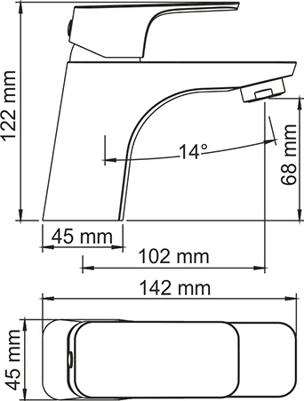 Смеситель для раковины WasserKRAFT Salm хром - фото 4