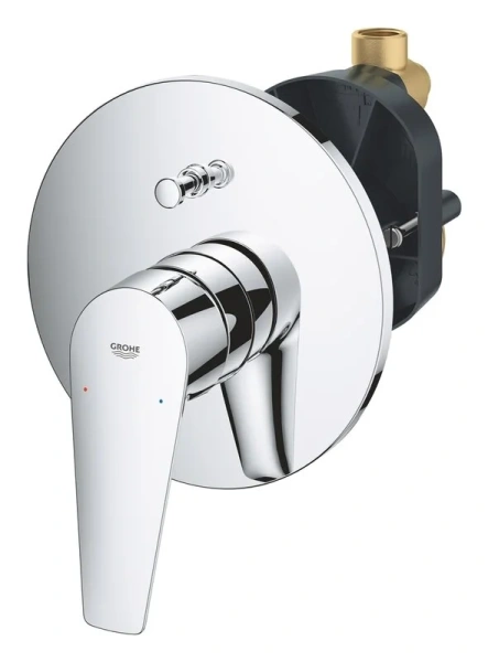 Смеситель для душа Grohe BauEdge с внутренней частью - фото 3