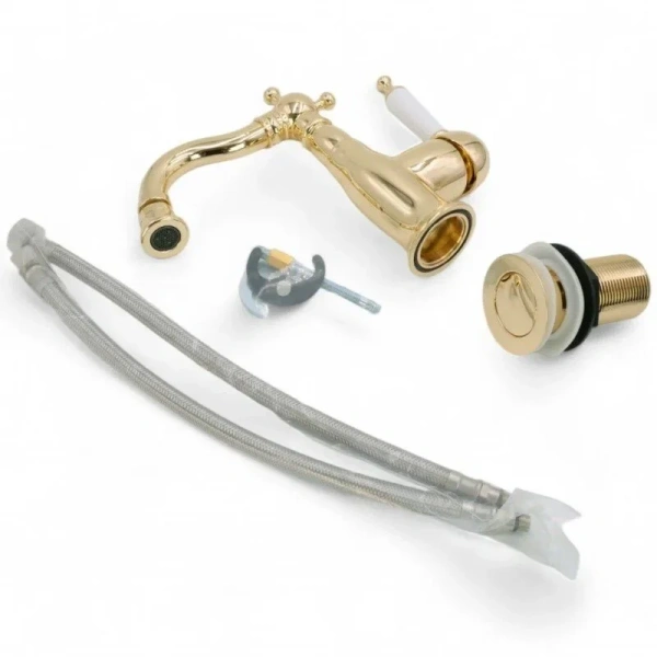 Смеситель для биде Migliore Oxford золото, в наличии - фото 10