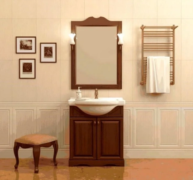 Раковина Cersanit Erica 80 см белая, 80 см - фото 6