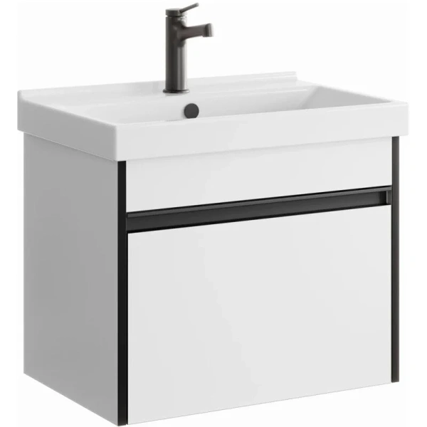 Тумба с раковиной подвесная Aqwella Urban URB0106 60 см ЛДСП