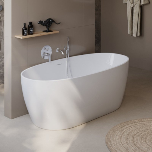 Ванна акриловая BelBagno 170x80 см белая - фото 3