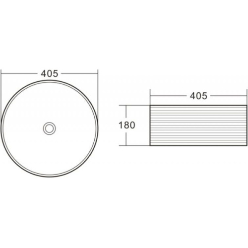 Раковина BelBagno 40 см белая - фото 3