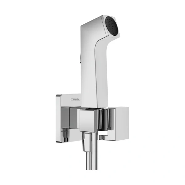 Гигиенический душ с держателем и шлангом Hansgrohe Bidette хром - фото 1